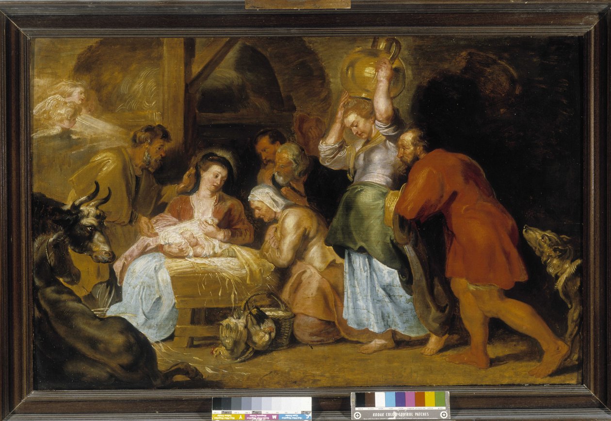 Adoration des bergers - Peter Paul Rubens