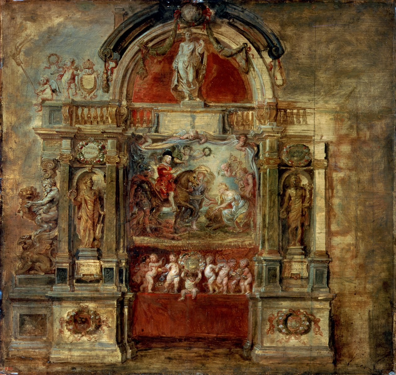 Arrivée du prince Ferdinand, 1634 - Peter Paul Rubens
