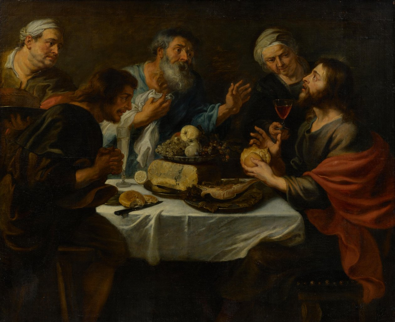 Le Christ à Emmaüs - Peter Paul Rubens