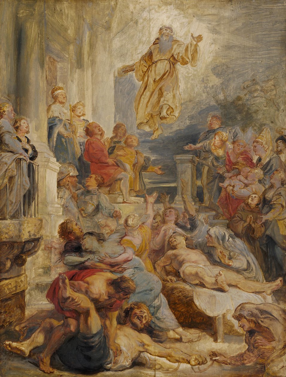 Le miracle de saint François de Paule - Peter Paul Rubens
