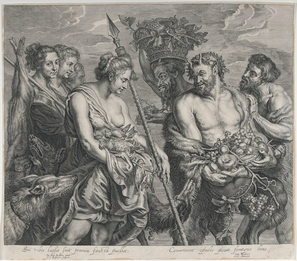 Diane revenant de la chasse - Peter Paul Rubens