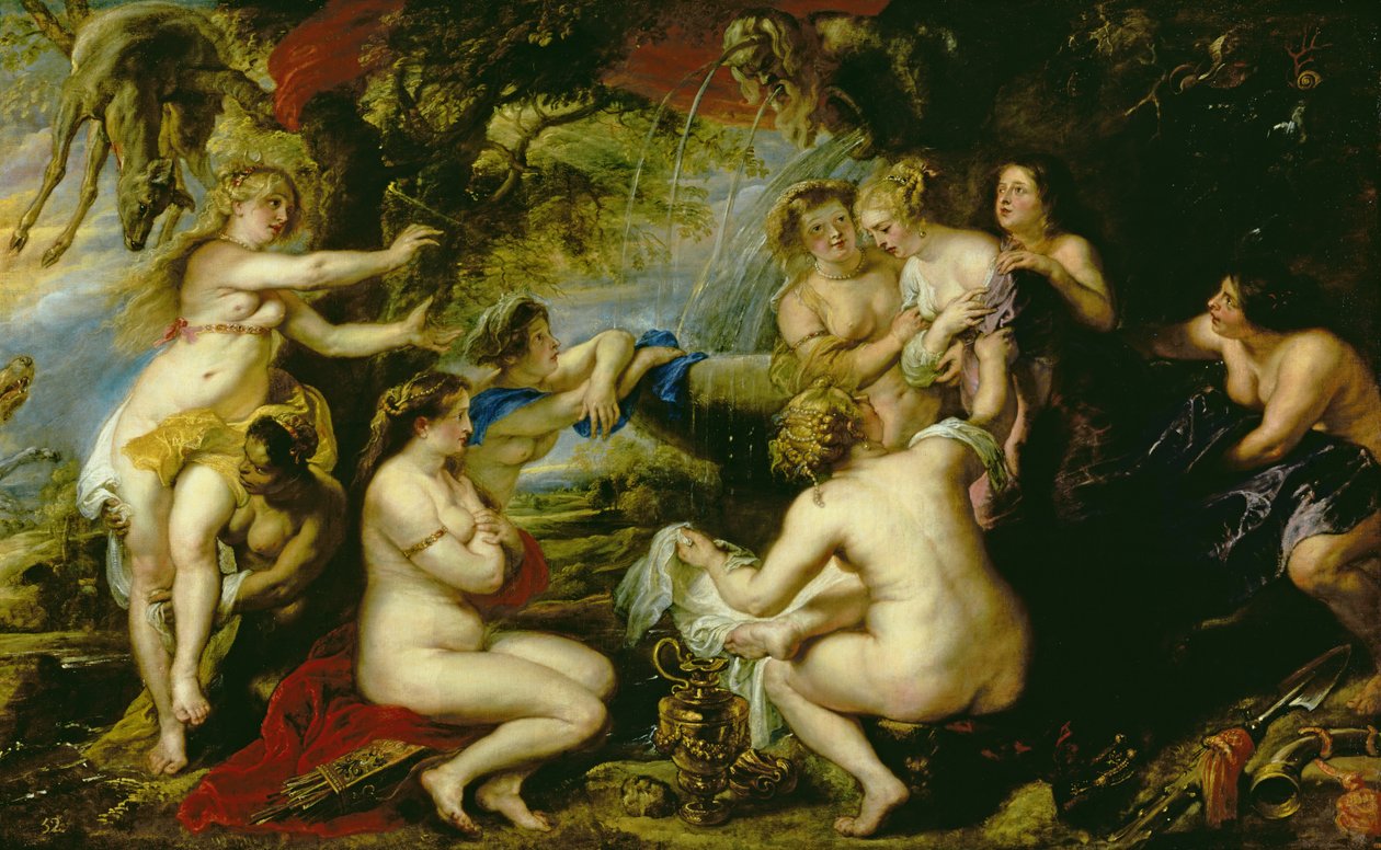 Diane et Callisto, vers 1638-40 - Peter Paul Rubens