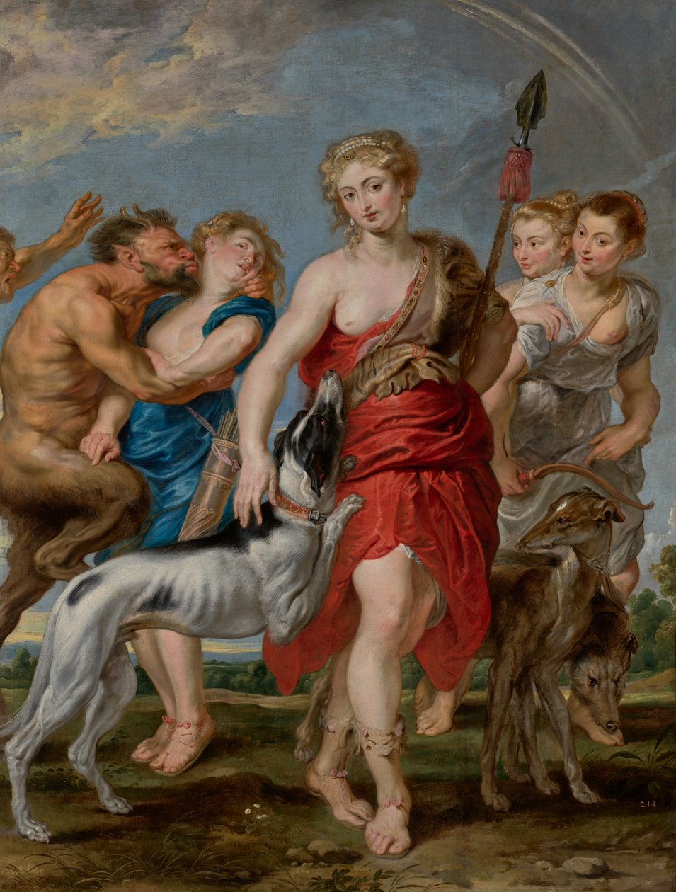 Diane et ses nymphes à la chasse - Peter Paul Rubens