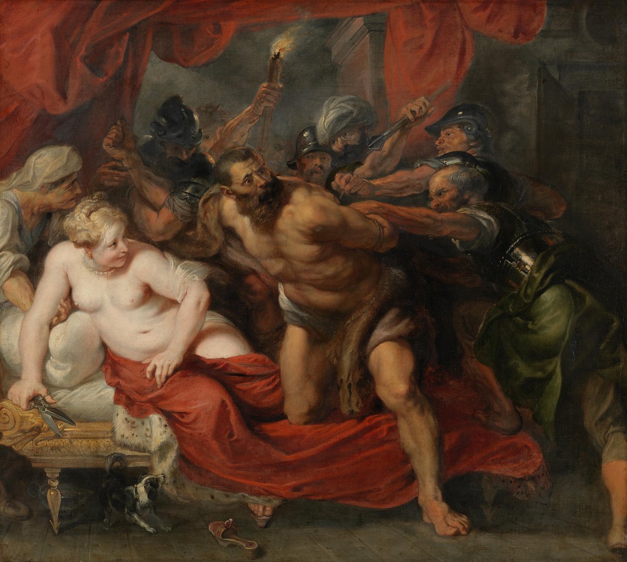 La capture de Samson - Peter Paul Rubens