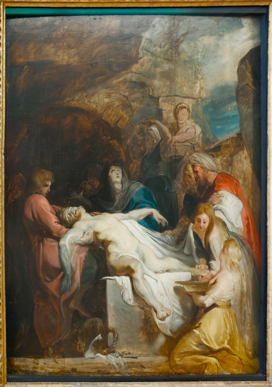 Mise au tombeau - Peter Paul Rubens