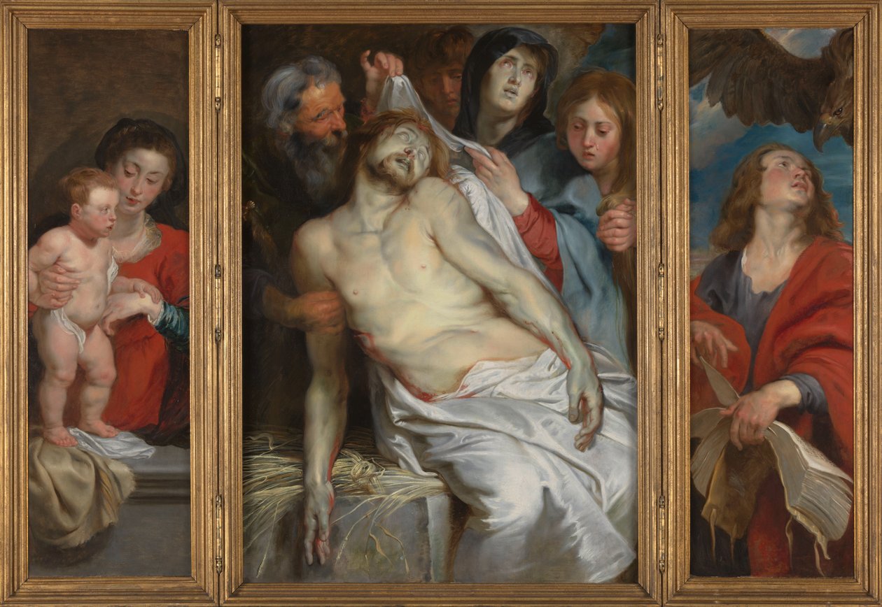 Epitaphe de Jan Michielsen et de son épouse Maria Maes - Peter Paul Rubens