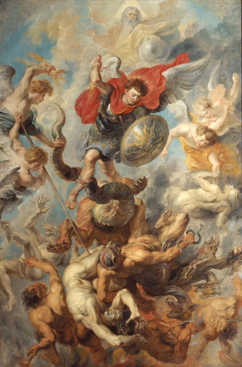 La chute des anges rebelles - Peter Paul Rubens