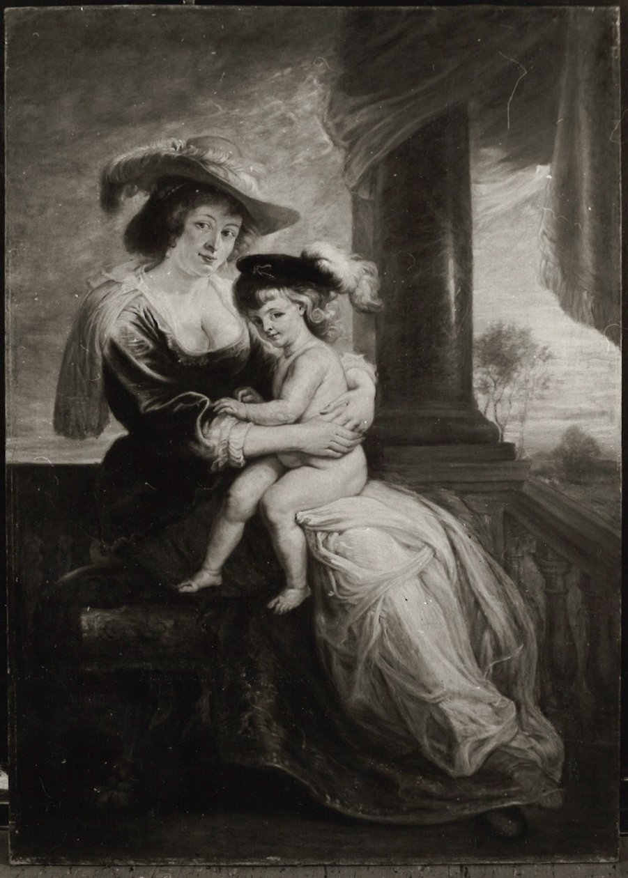 Hélène Fourment et son fils Frans (copie d
