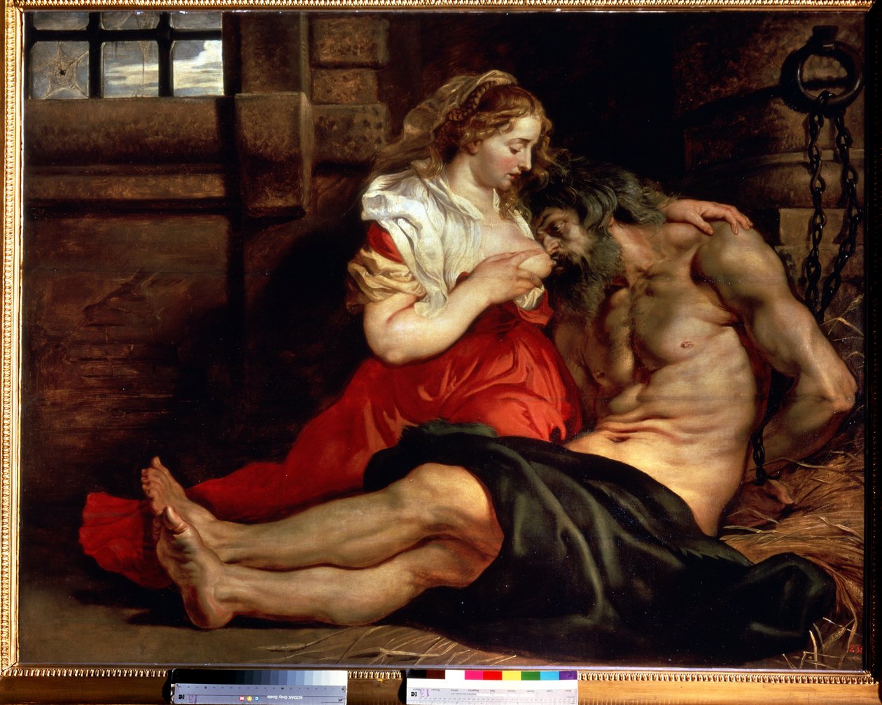 La charité romaine - Peter Paul Rubens