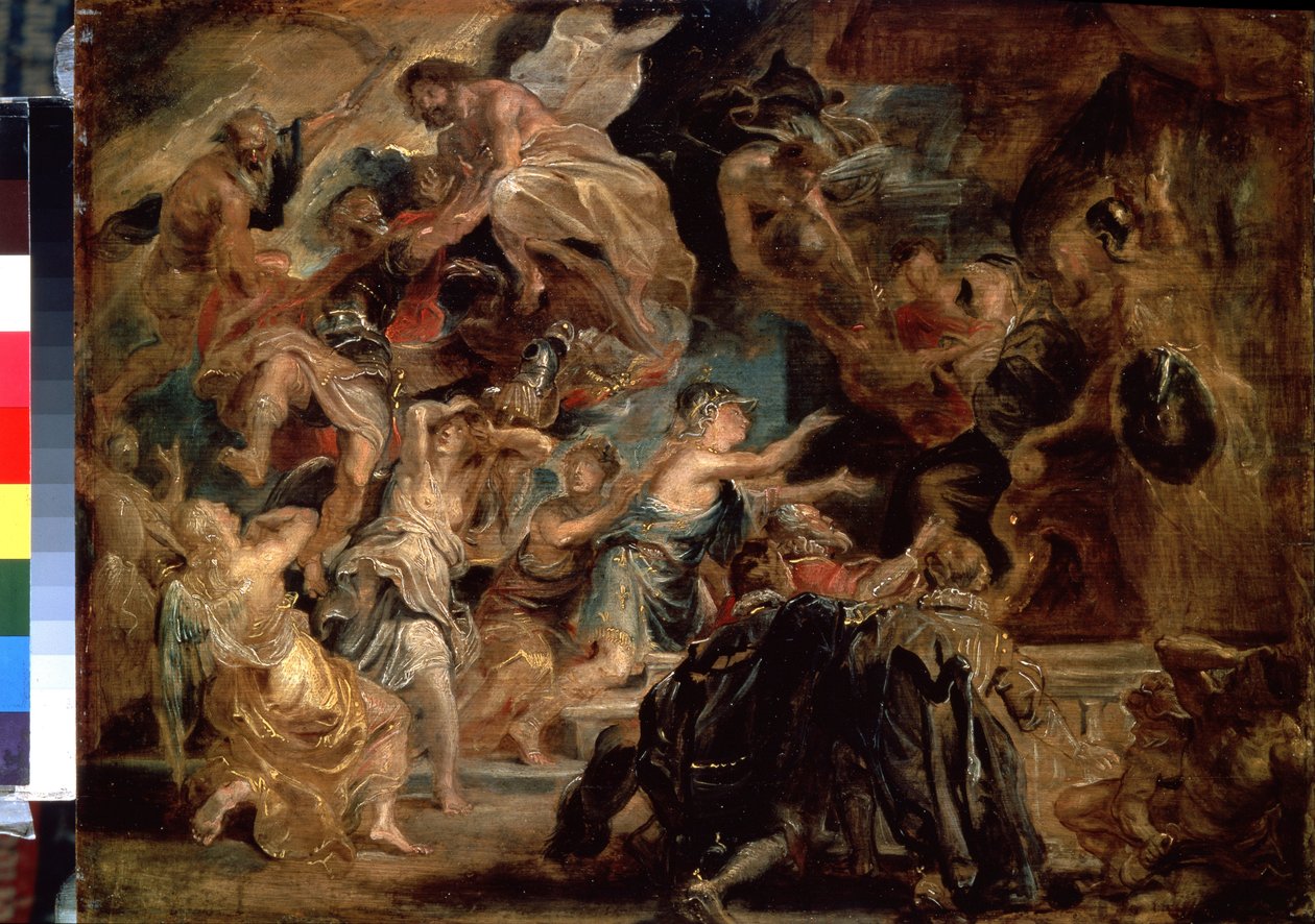 La mort de Henri IV et la proclamation de la Régence - Peter Paul Rubens