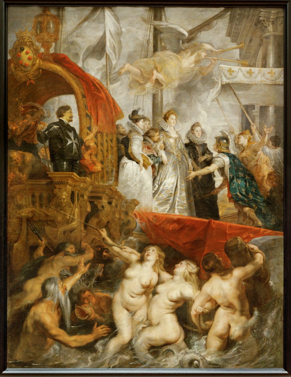 Le debarquement de Marie de Medicis au port de Marseille - Peter Paul Rubens