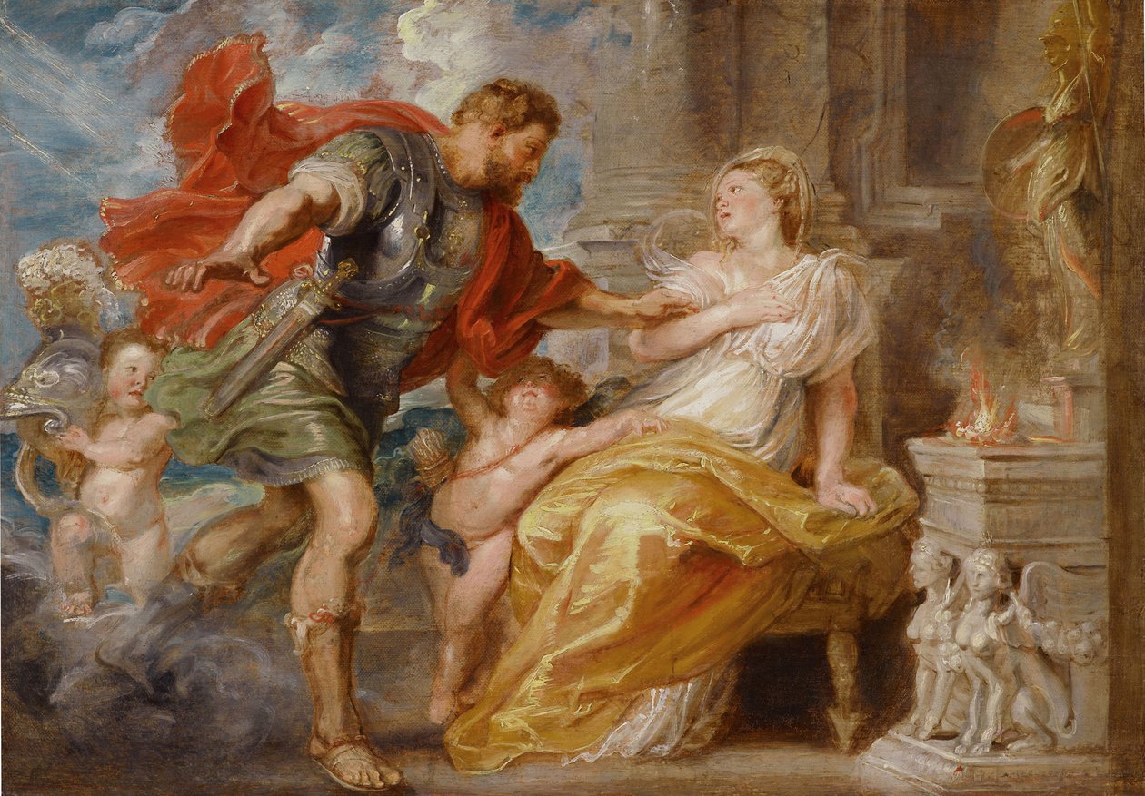 Mars et Rhéa Silvia - Peter Paul Rubens