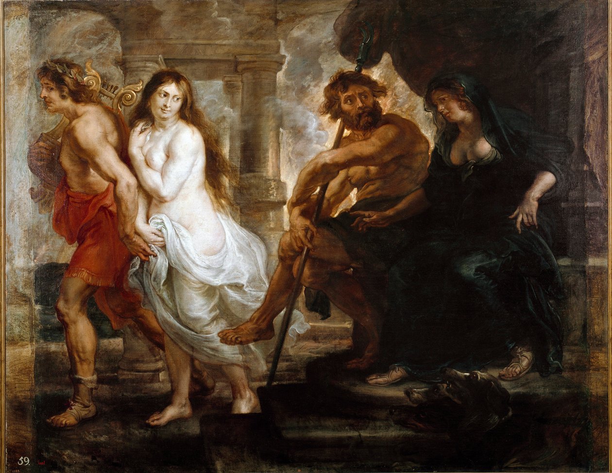 Orphée et Eurydice - Peter Paul Rubens