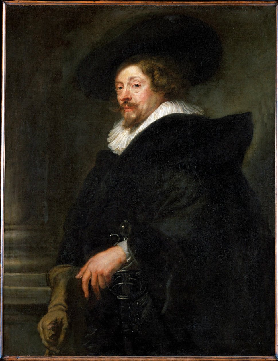 Pierre Paul Rubens, autoportrait - Peter Paul Rubens