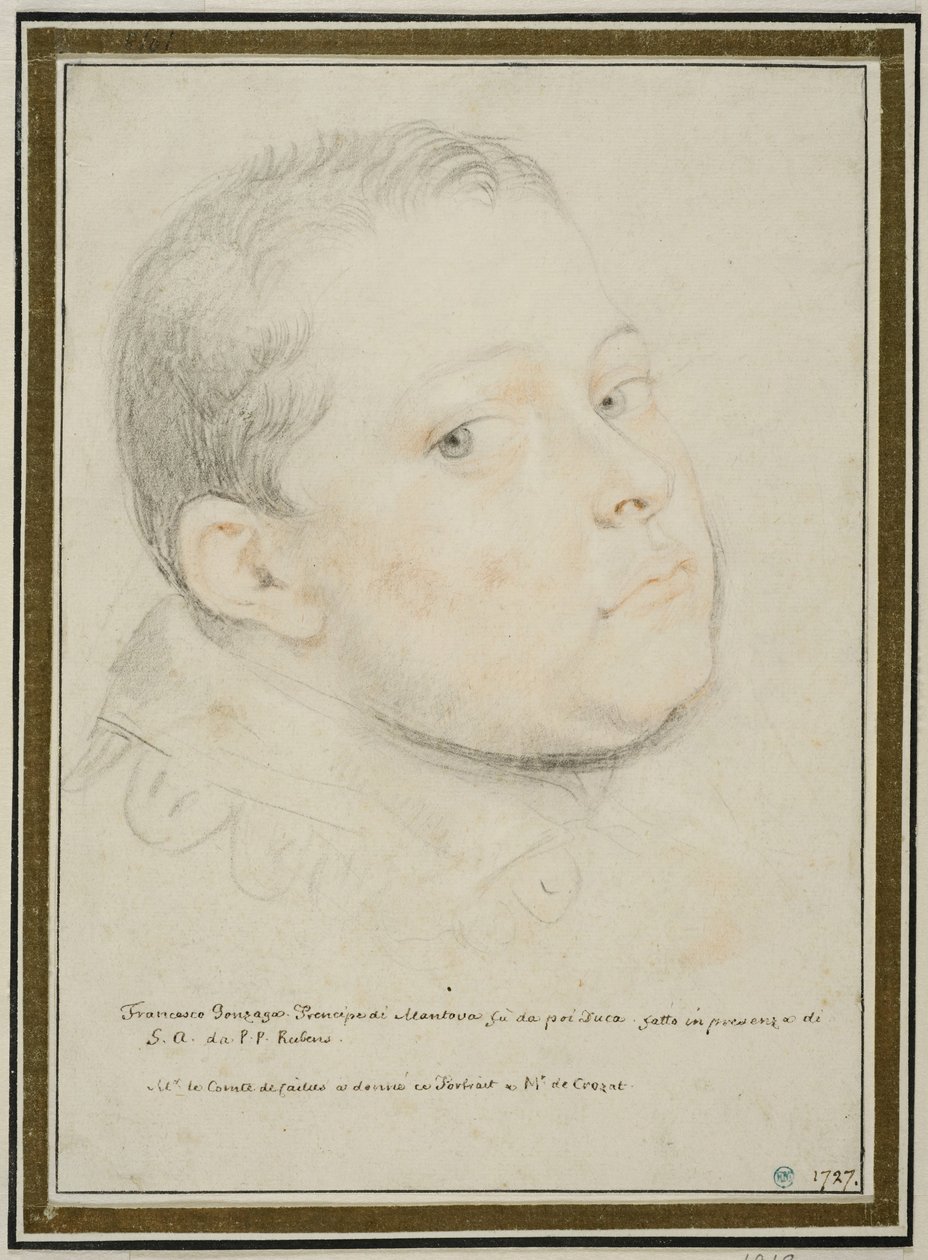 Portrait de Francesco Gonzaga - Peter Paul Rubens