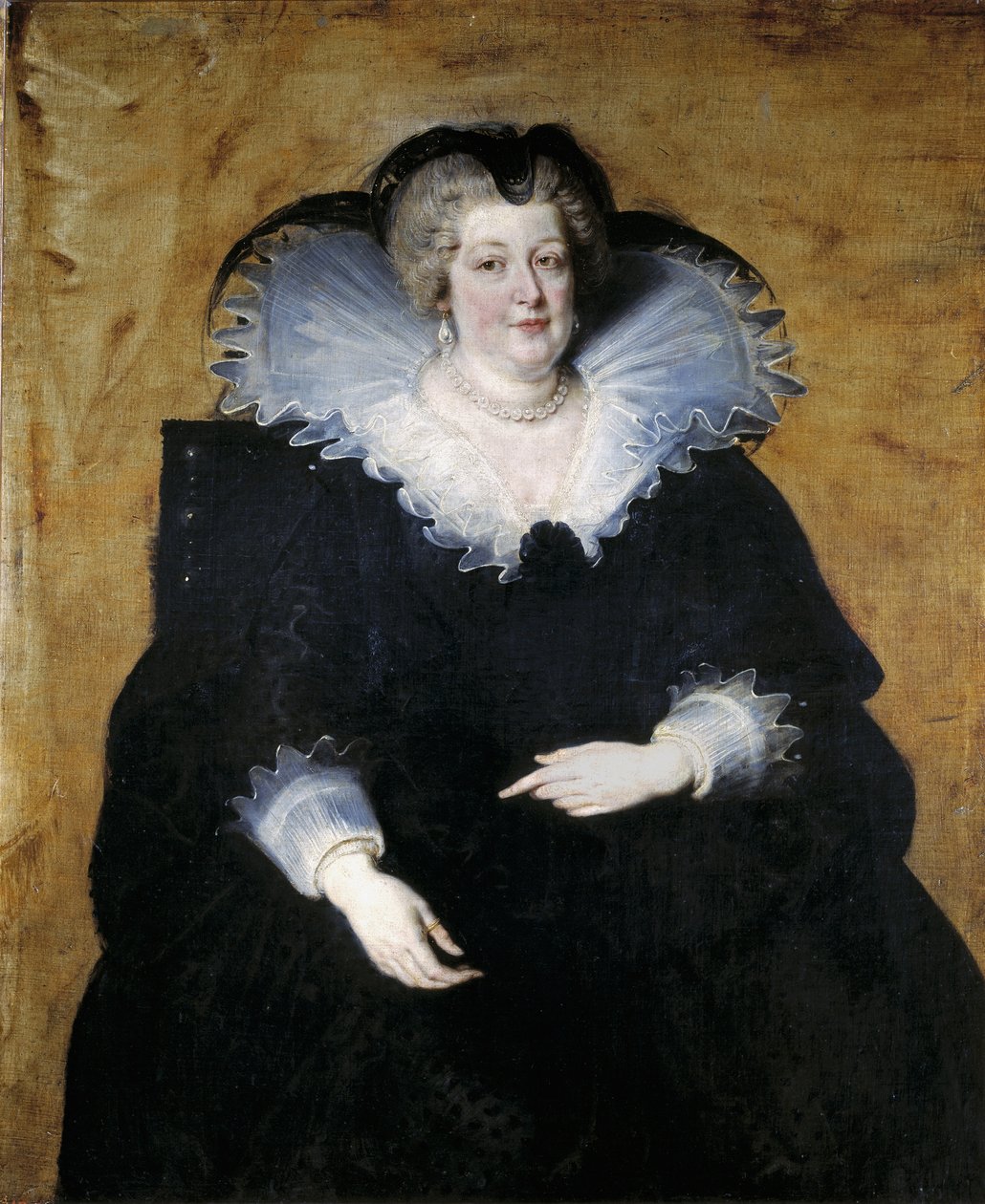 Portrait de Marie de Médicis - Peter Paul Rubens