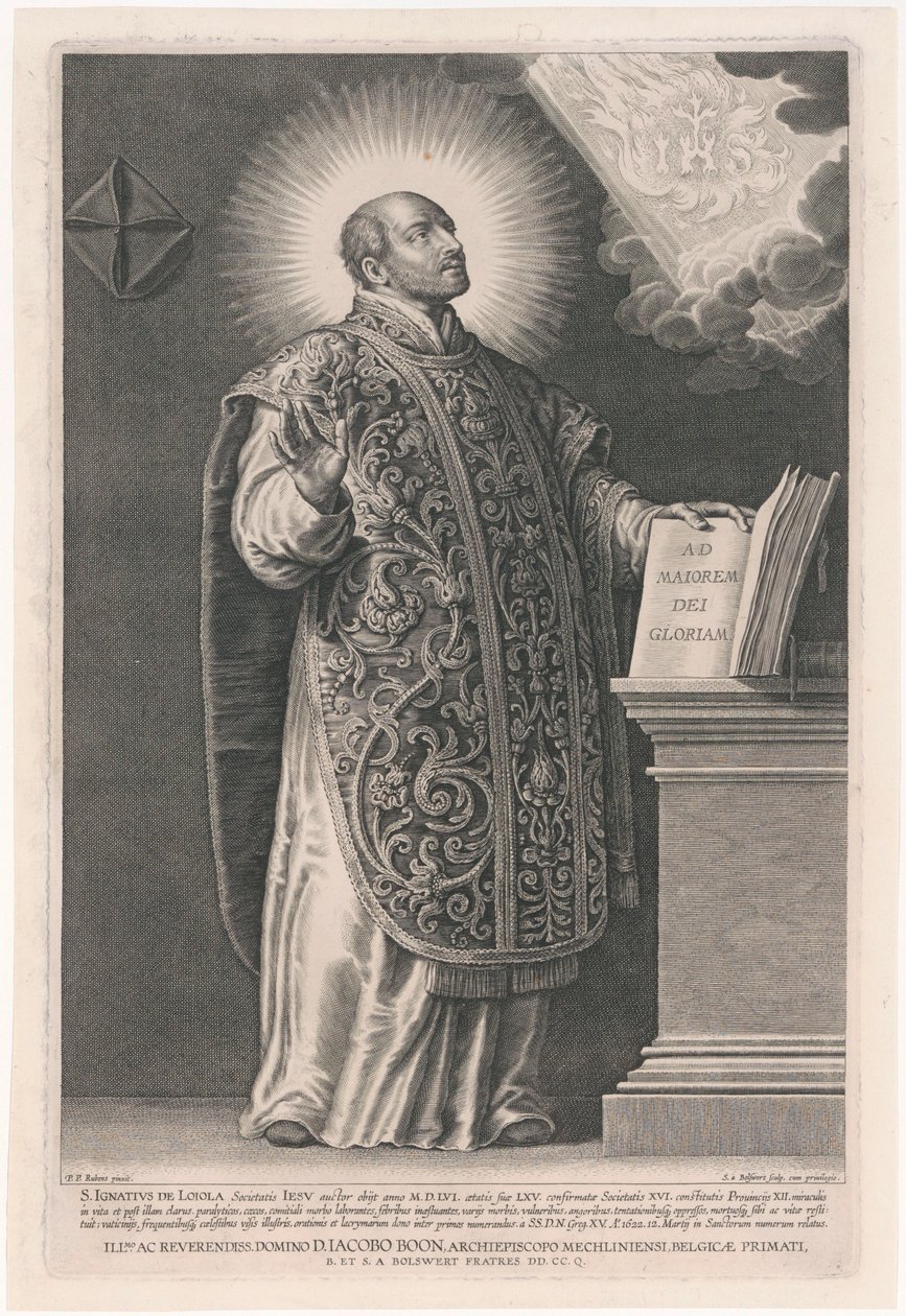 Saint Ignace de Loyola - Peter Paul Rubens