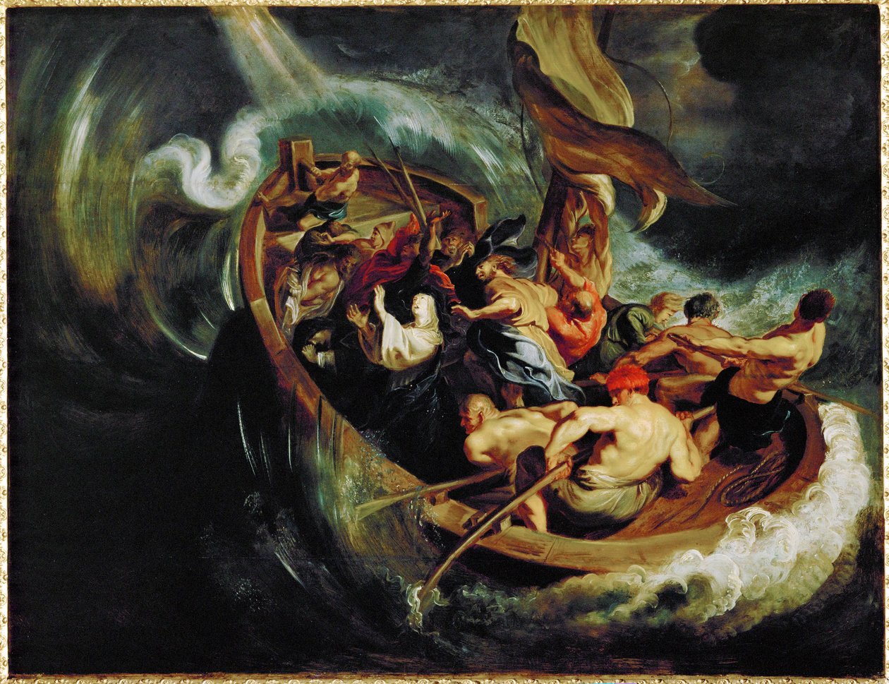 Sainte Walburga et le miracle du bateau - Peter Paul Rubens