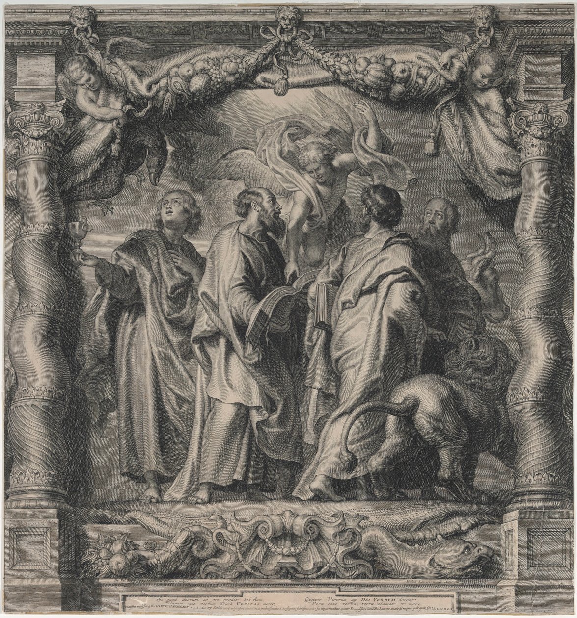 Les quatre évangélistes - Peter Paul Rubens