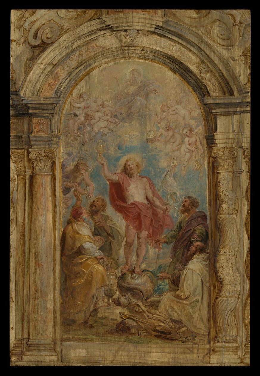 Die Verherrlichung der Eucharistie - Peter Paul Rubens