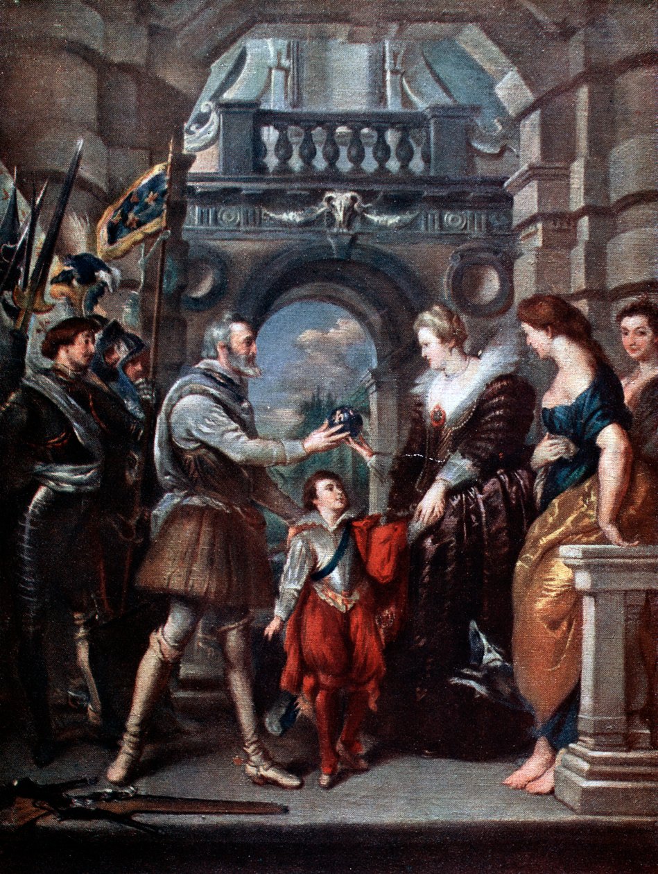Le Cycle des Médicis : Henri IV partant pour la guerre en Allemagne, 20 mars 1610, 1621-1625 - Peter Paul Rubens