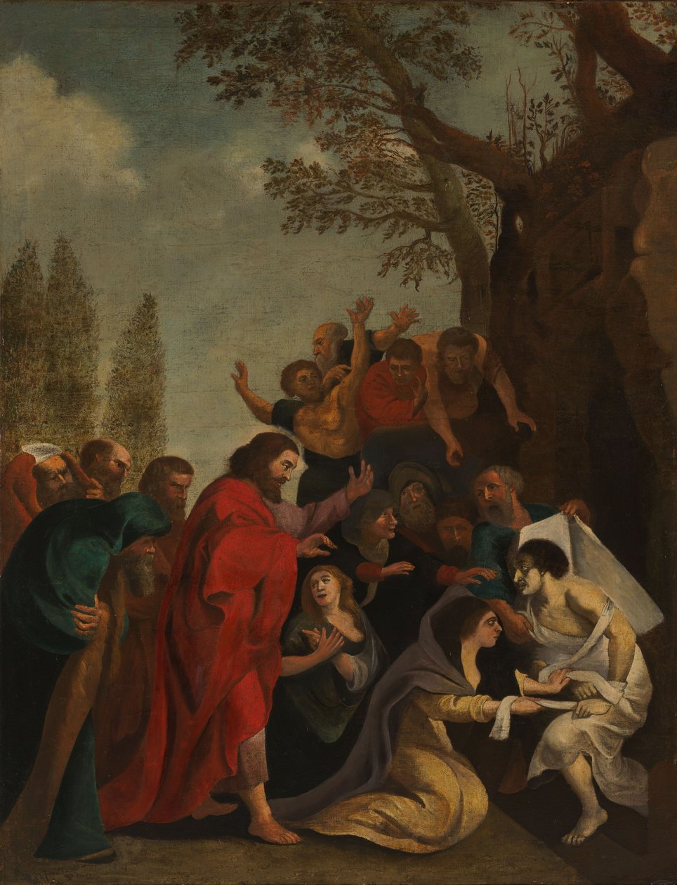 La résurrection de Lazare - Peter Paul Rubens