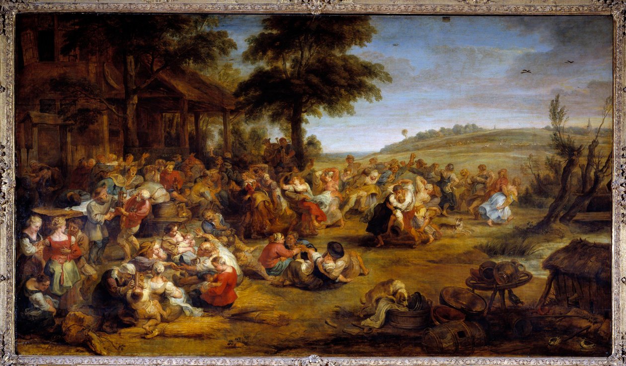 La foire ou le mariage au village - Peter Paul Rubens