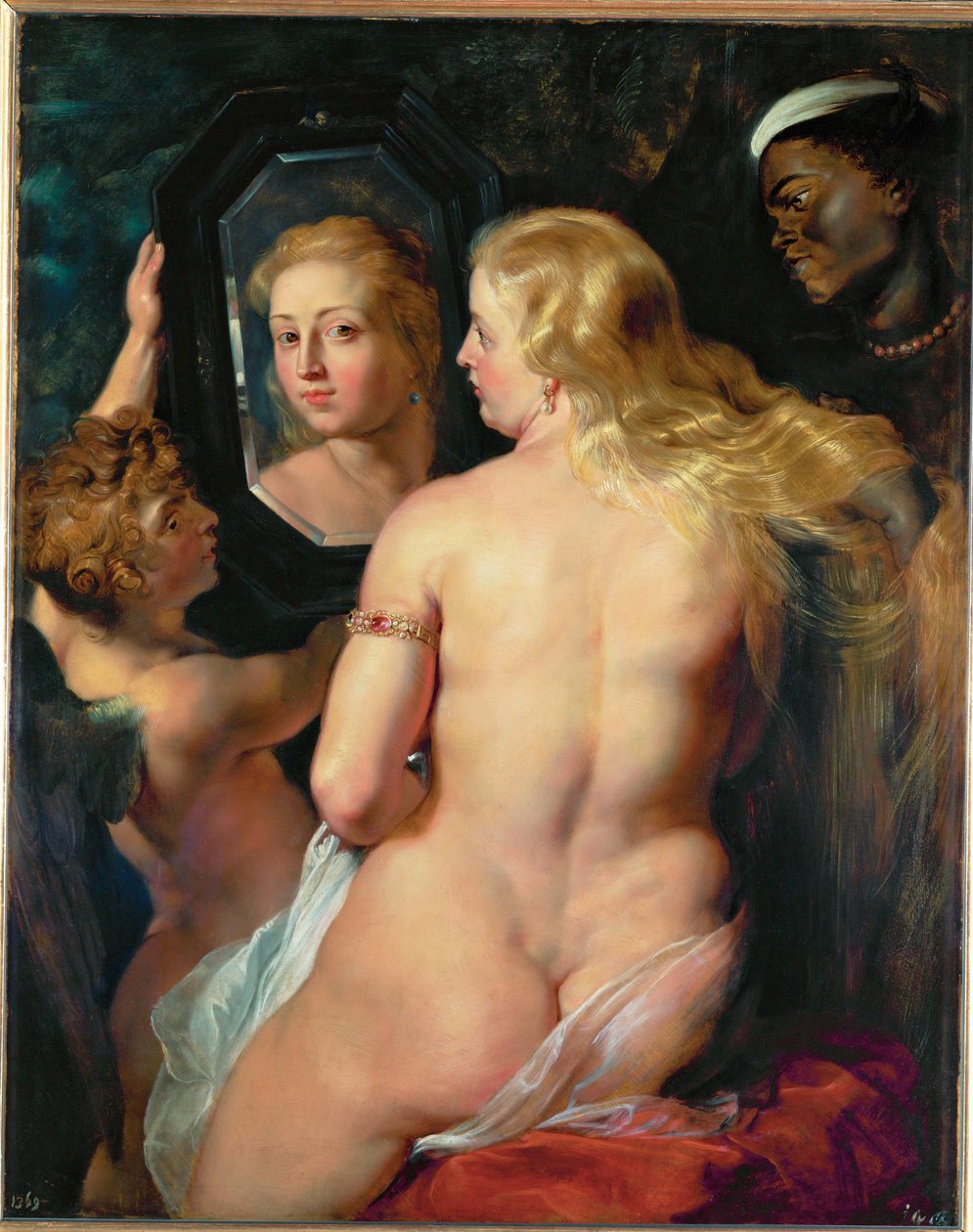 Vénus devant un miroir - Peter Paul Rubens