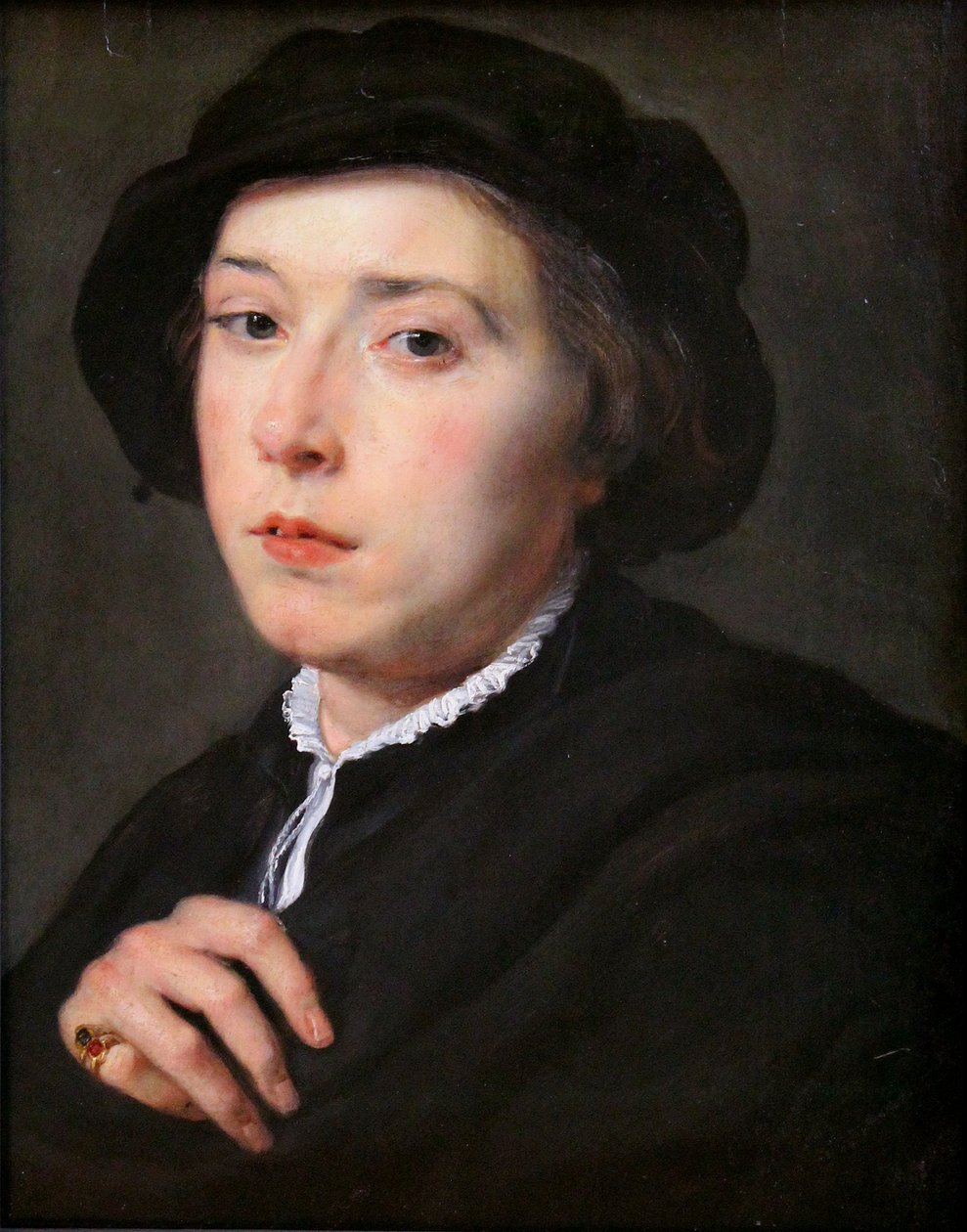 Jeune homme au chapeau noir - Peter Paul Rubens