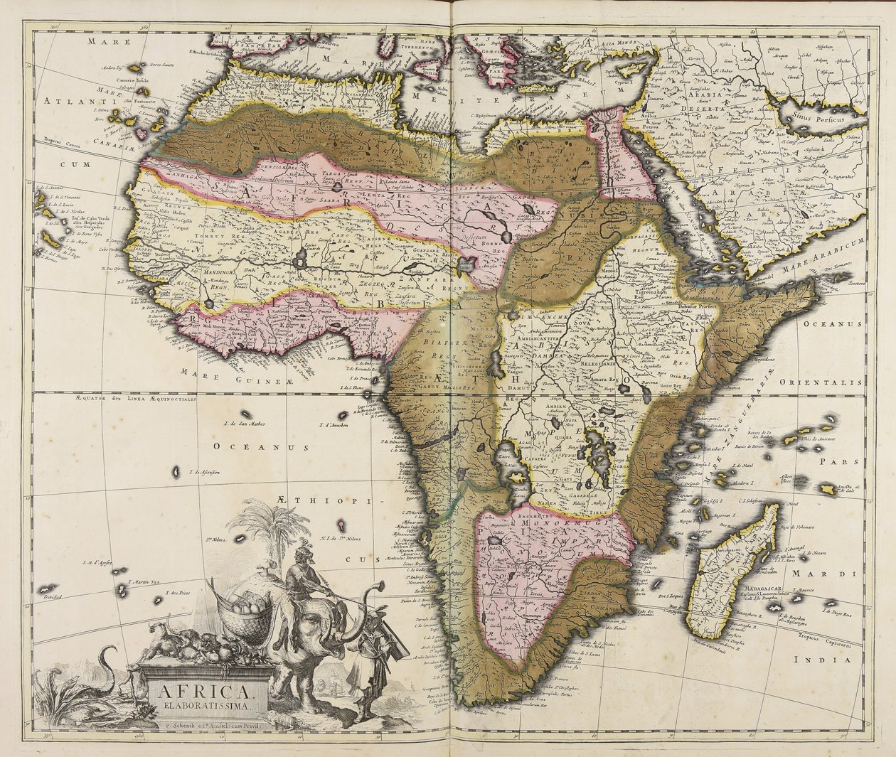 Afrique élaborée - Peter Schenk the Elder
