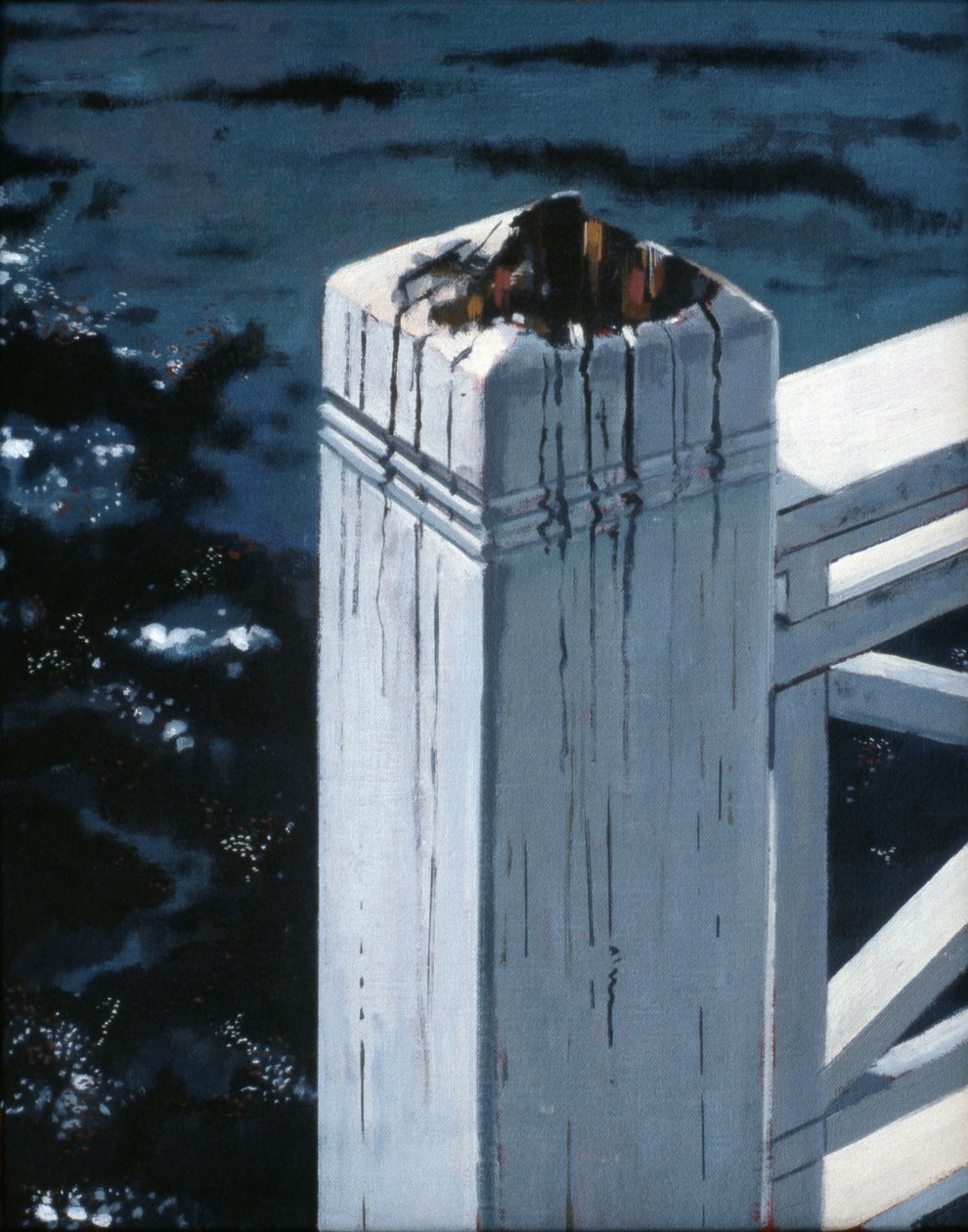 Rotten Post :Stockholm, 2004 (huile sur toile) - Peter Wilson