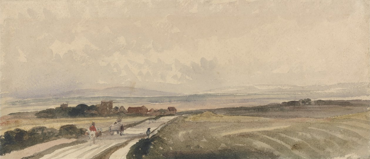 Une route du Yorkshire - Peter de Wint