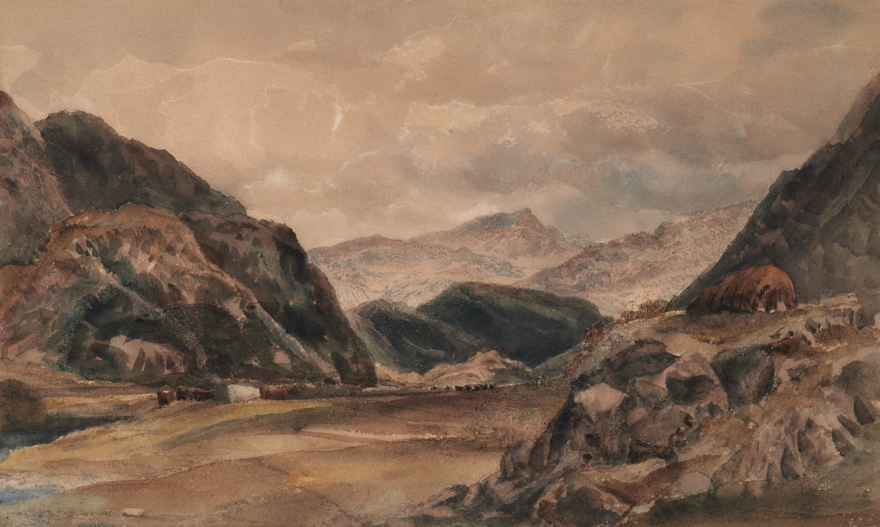 Beddgelert, nord du Pays de Galles - Peter de Wint