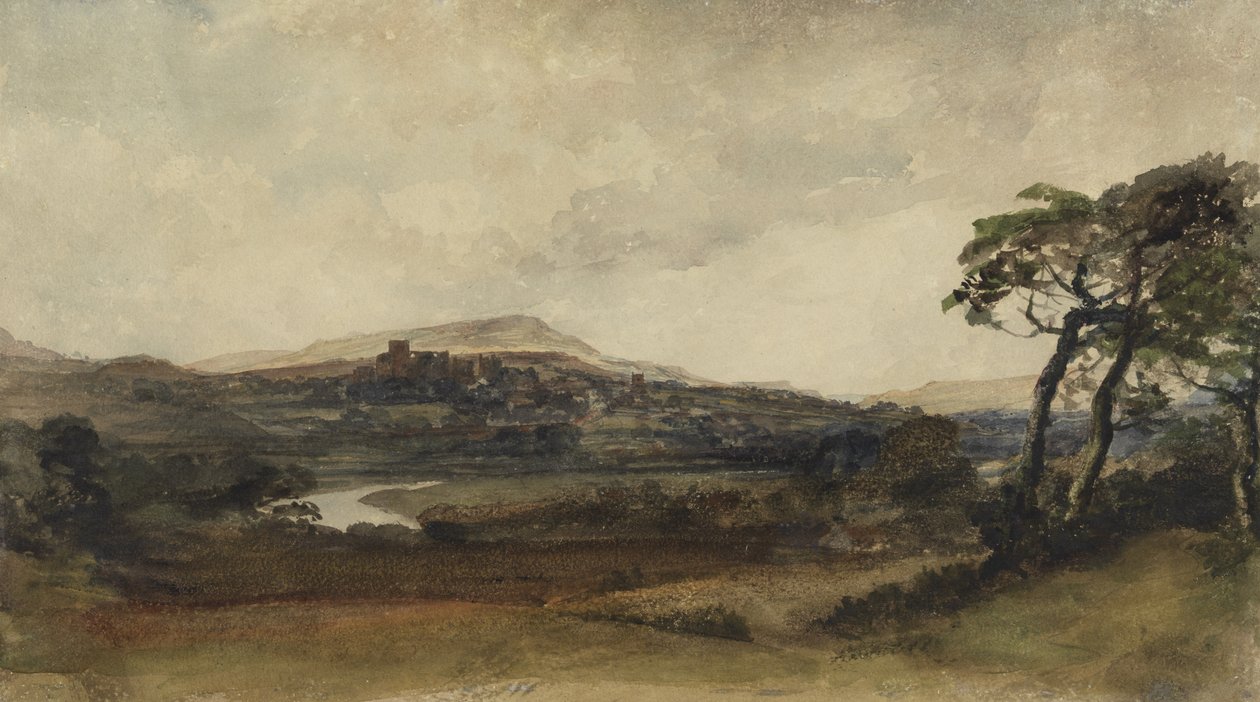 Middleham, Yorkshire - Peter de Wint