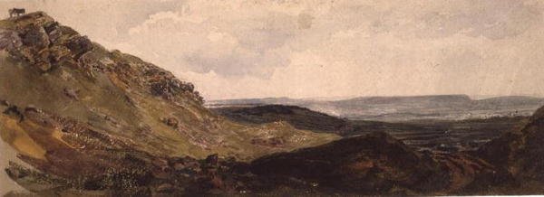 Middleham dans le Wensleydale - Peter de Wint