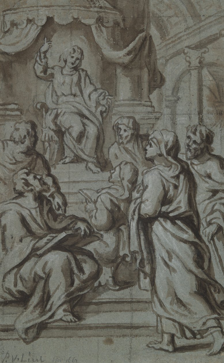Le Christ parmi les Docteurs - Peter van Lint