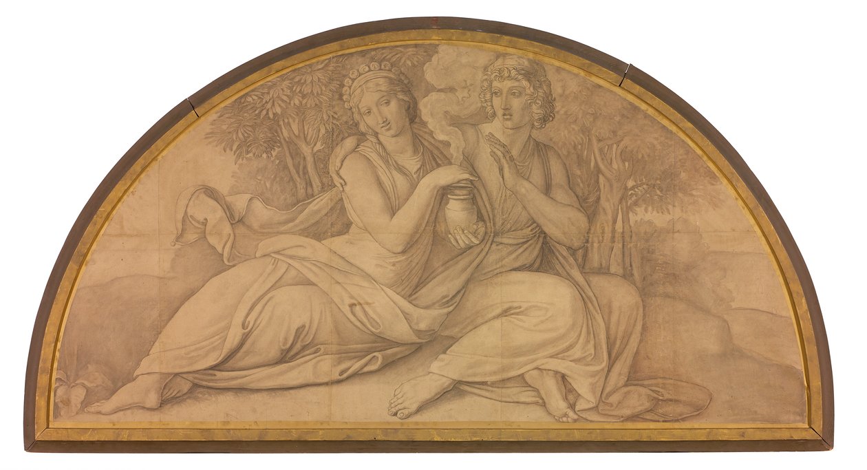 Epimetheus und Pandora - Peter von Cornelius