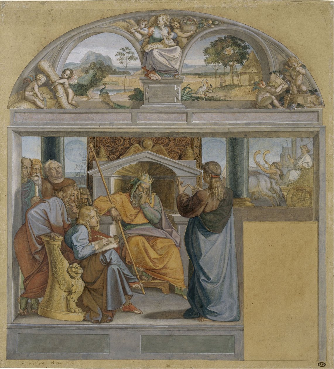 Joseph interprétant les rêves de Pharaon - Peter von Cornelius