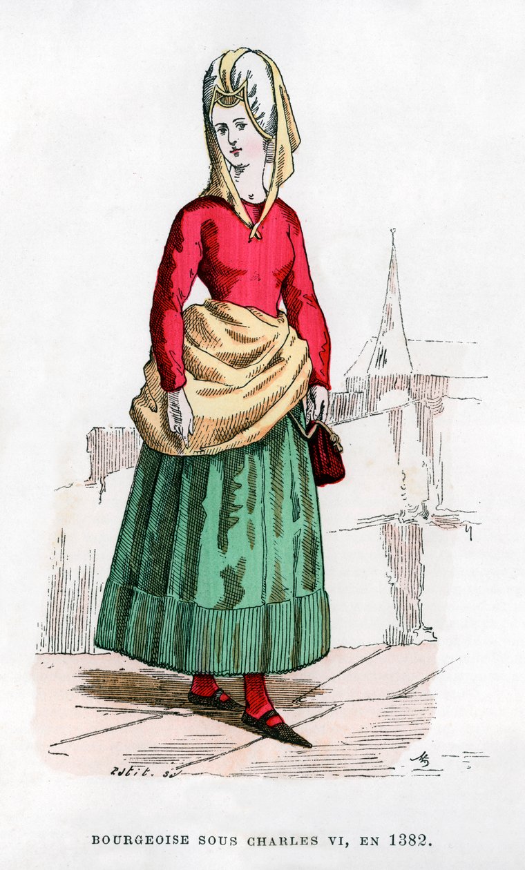 Bourgeoise en costume de l