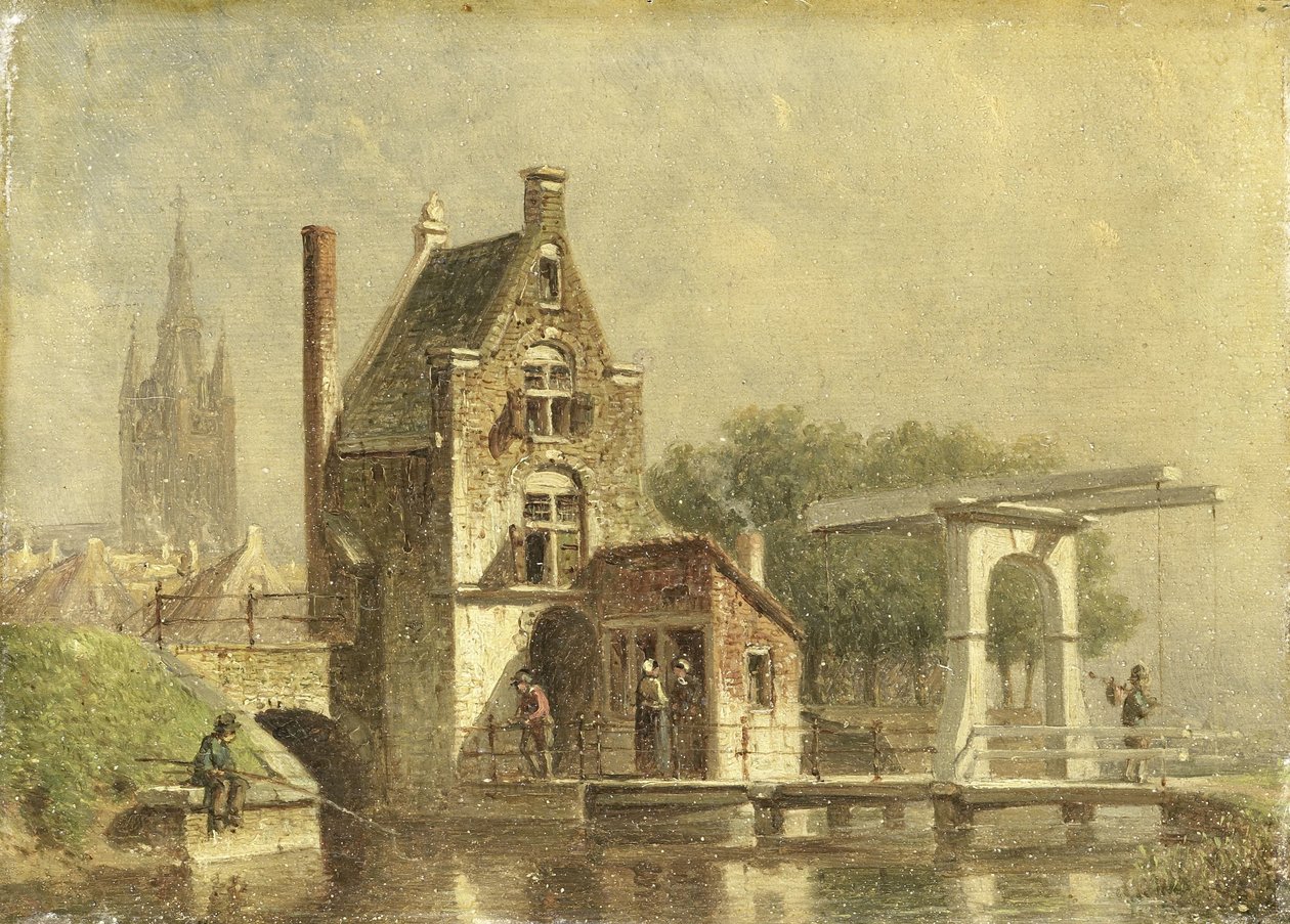 La Koepoort à Delft - Petrus Gerardus Vertin