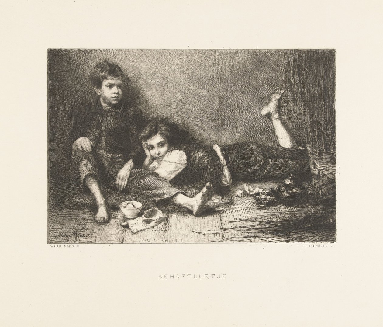Pause déjeuner - Petrus Johannes Arendzen