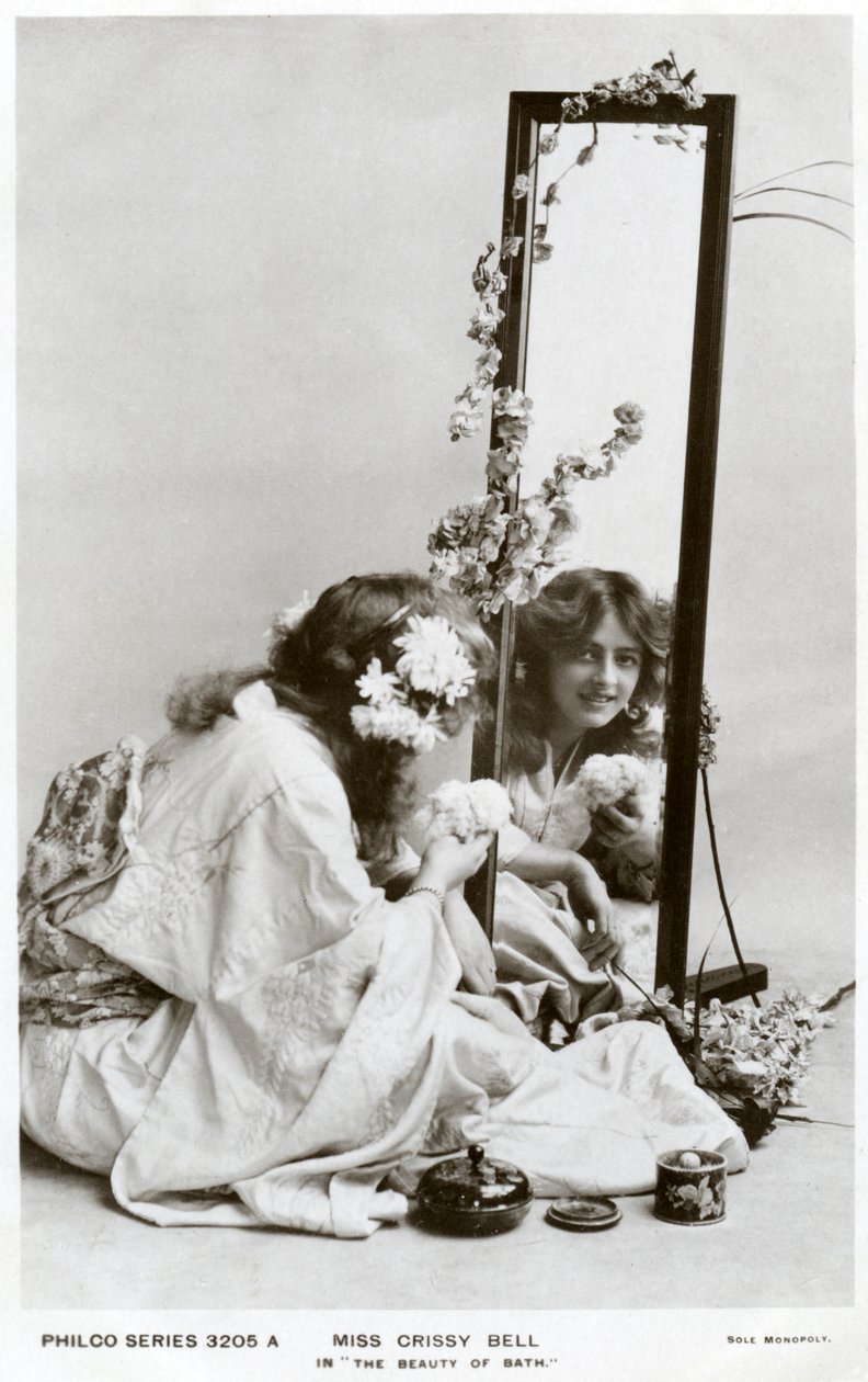 Crissy Bell, actrice britannique, vers 1900 - Philco Publishing Company