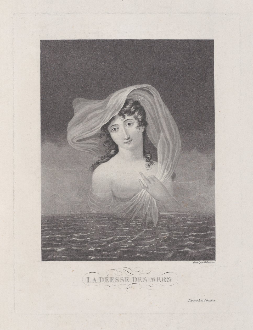 La Déesse des Mers - Philibert Louis Debucourt