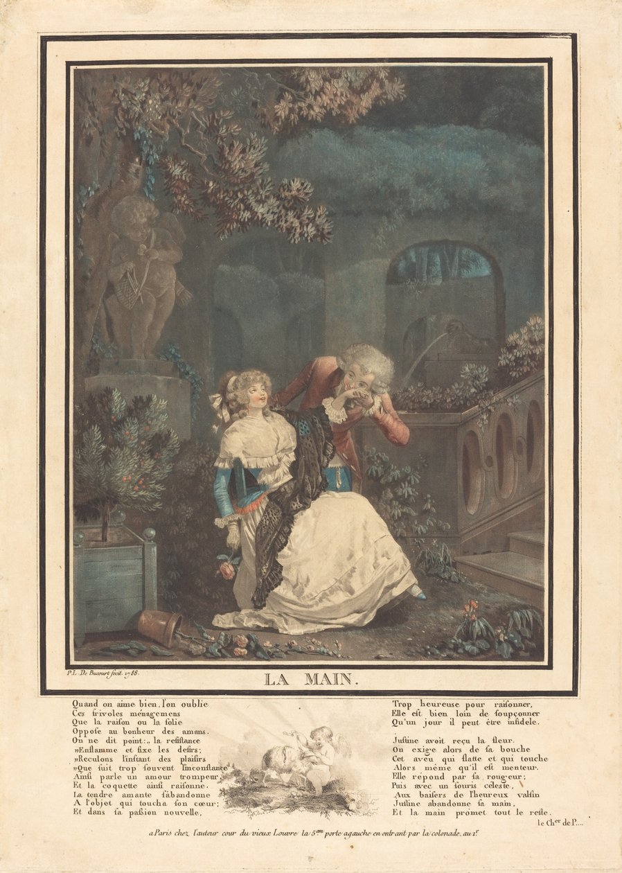 La Main - Philibert Louis Debucourt