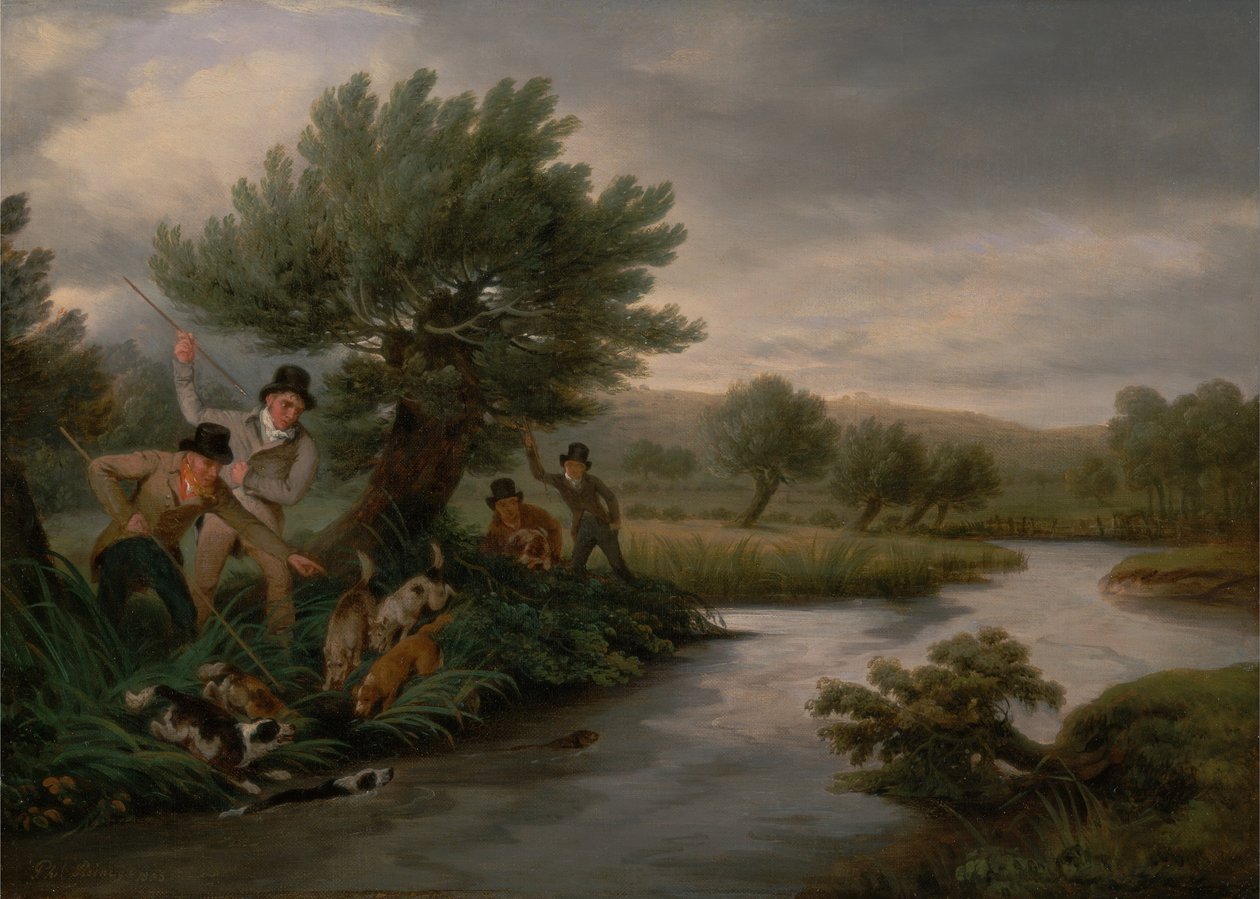 Harponnage de la Loutre - Philip Reinagle