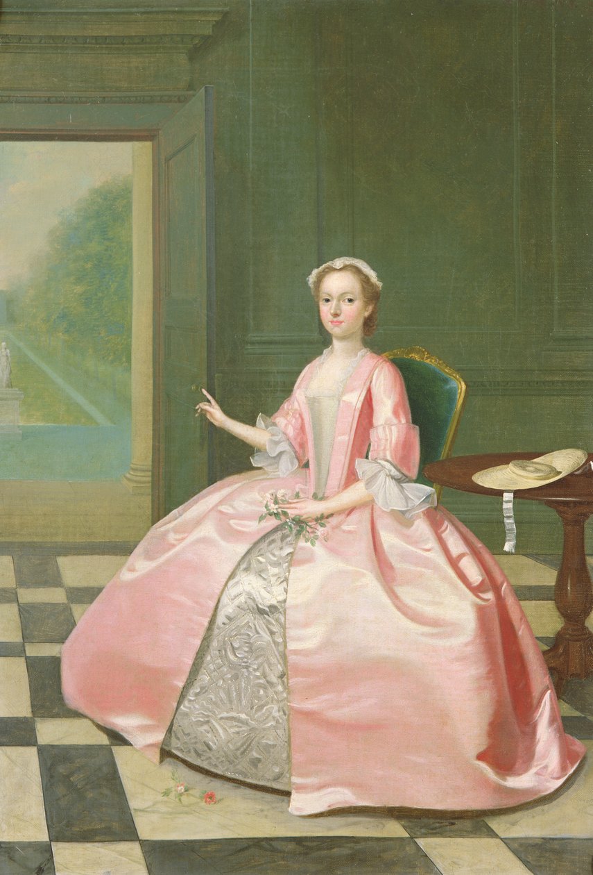 Portrait de Mme Nevel - Philip van Dyck