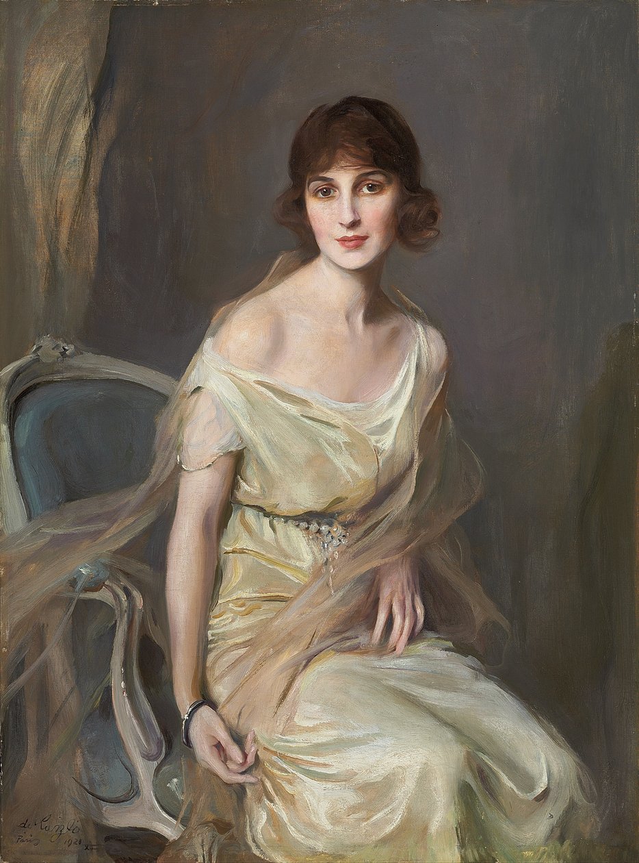 Portrait de Dona Maria Mercedes de Alvear - Philip Alexius de Laszlo