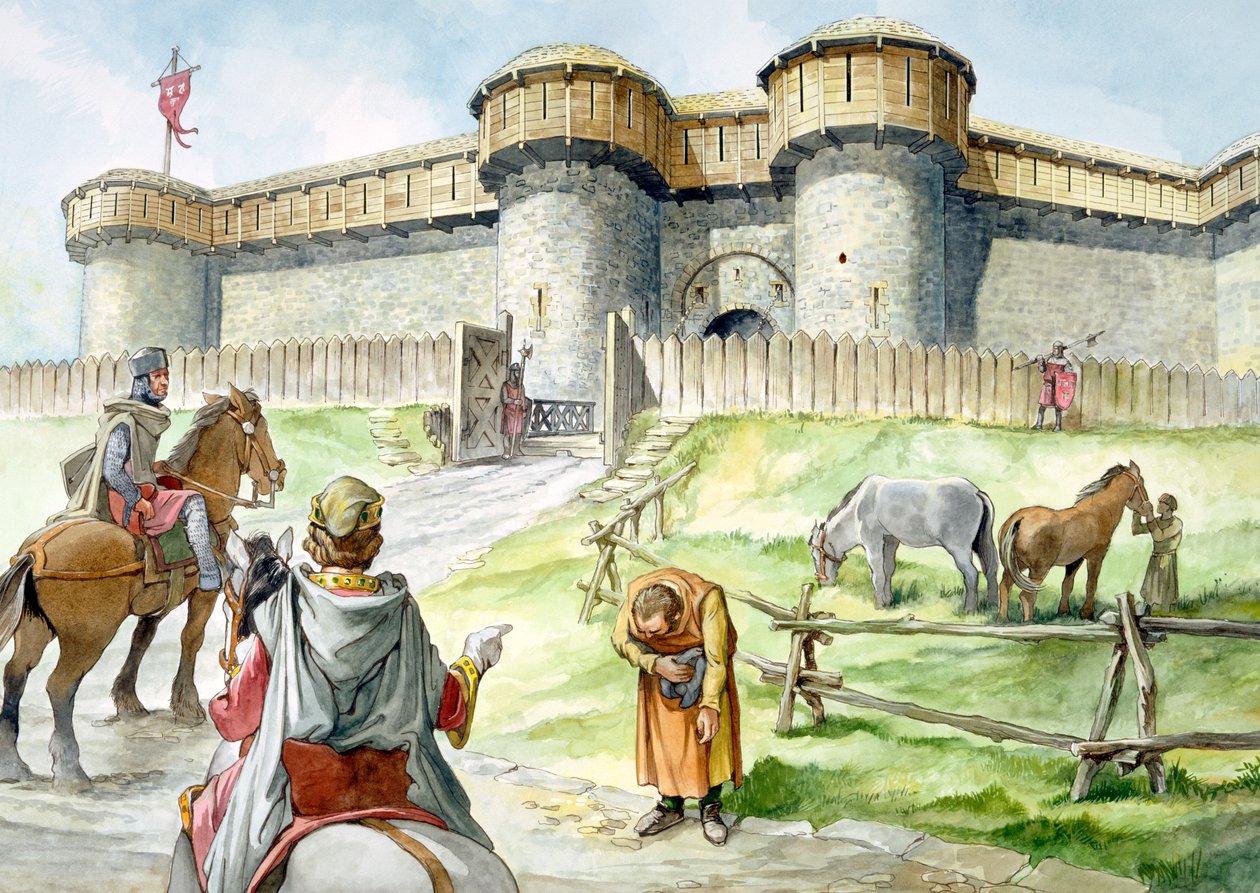 Château de Helmsley, 13e siècle, vers 1990-2010 - Philip Corke