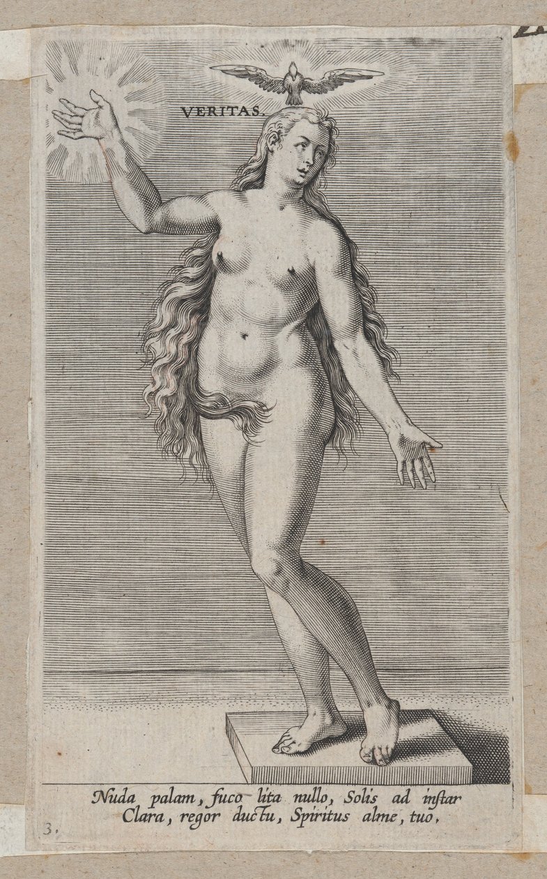 Veritas, de Prosopographia - Philip Galle