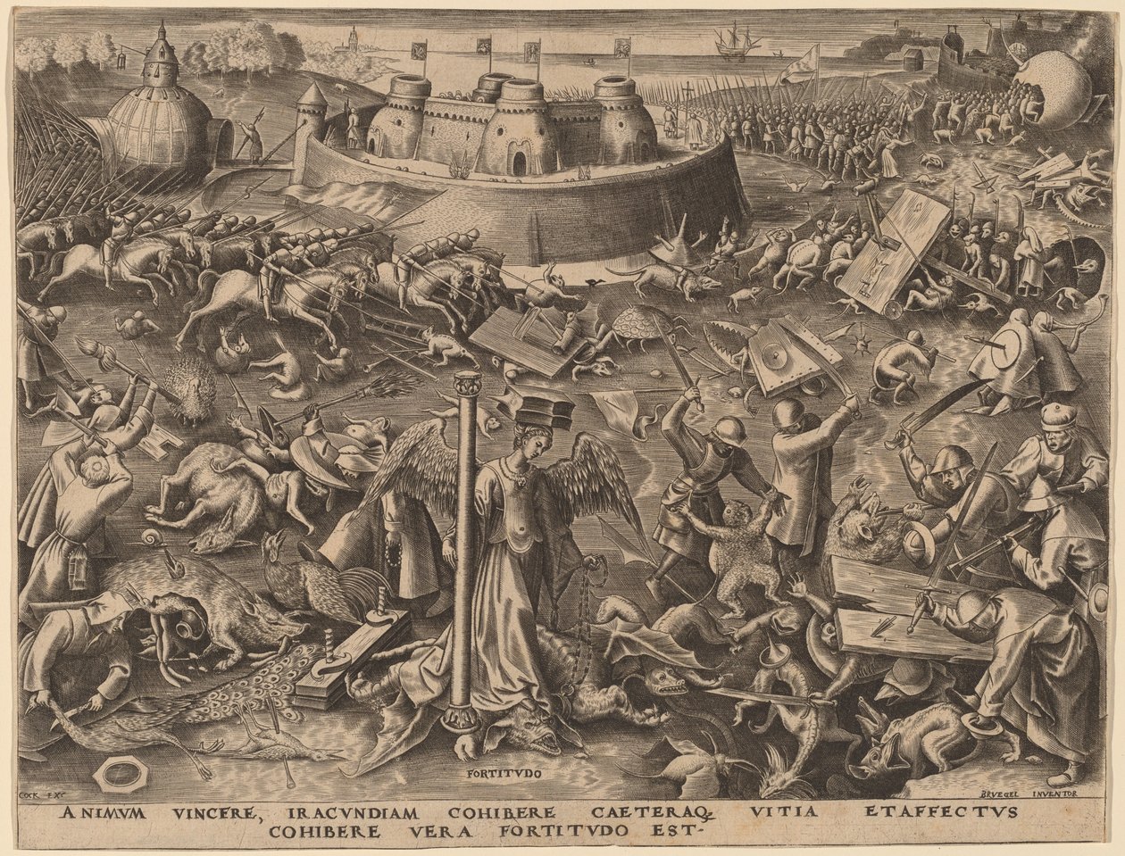 Force - Philip Galle after Pieter Bruegel the Elder